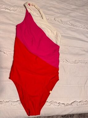 Summersalt Women's The Sidestroke One Piece Swimsuit size 6LT
